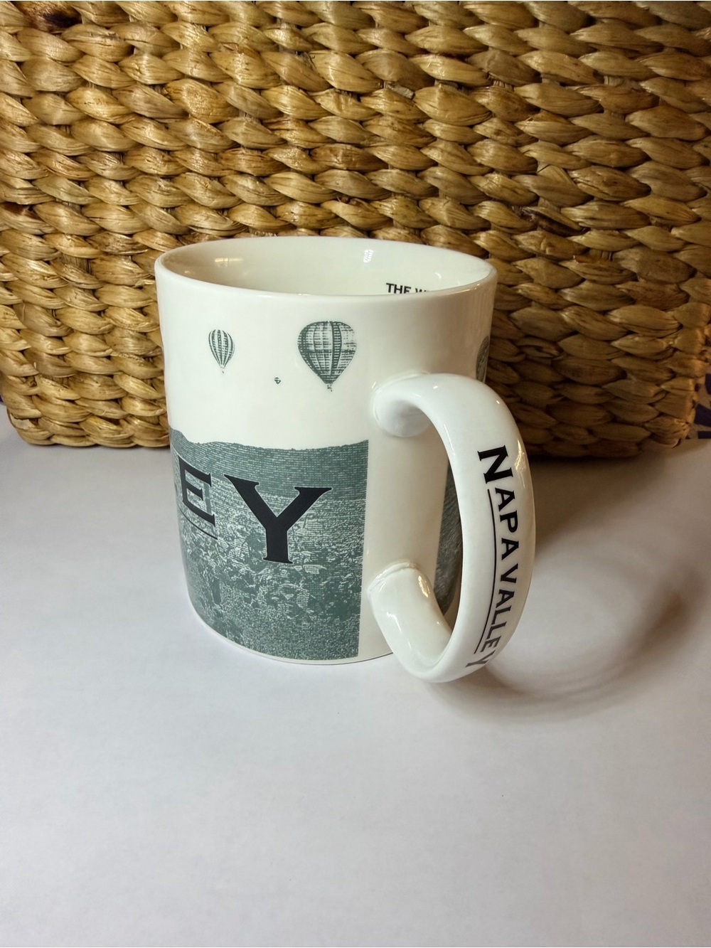 Starbucks 2002 Skyline Series “Napa Valley” Wine Country Ceramic Mug